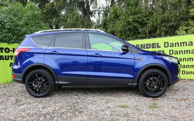 Ford Kuga cena 64900 przebieg: 166000, rok produkcji 2015 z Karlino małe 562